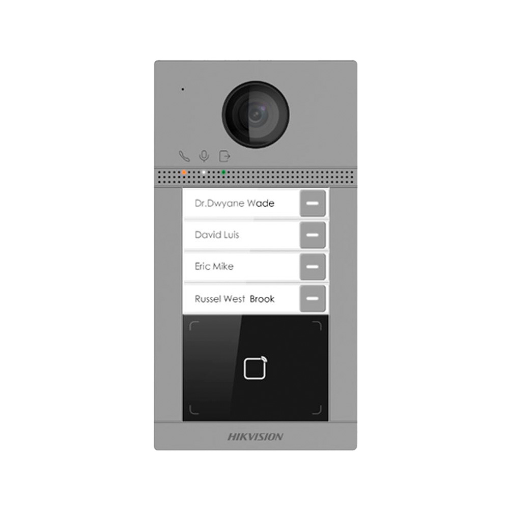 [DS-KV8413-WME1(C)] Videoportero Villa Camara 2Mp 4 Botones Rs485 Ik08/Ip65 Wifi Poe Hikvision 305303624