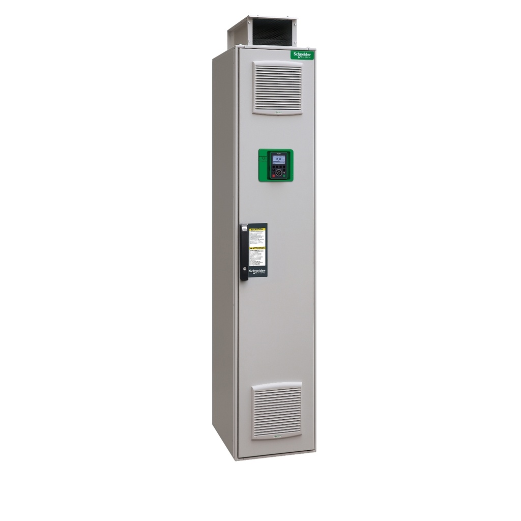 [ATV930C16N4F] Variador De Velocidad A Piso 160Kw 302A 400/440V 3F Modbus Ethernet Ip21 Sin Und De Frenado Schneider Atv930C16N4F