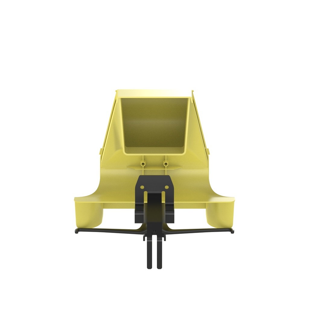 [FRSPJ4X4LYL] Salida Vertical P/Fiber Runner 4X4 Ensambla Con 4X4 6X4 12X4 Panduit