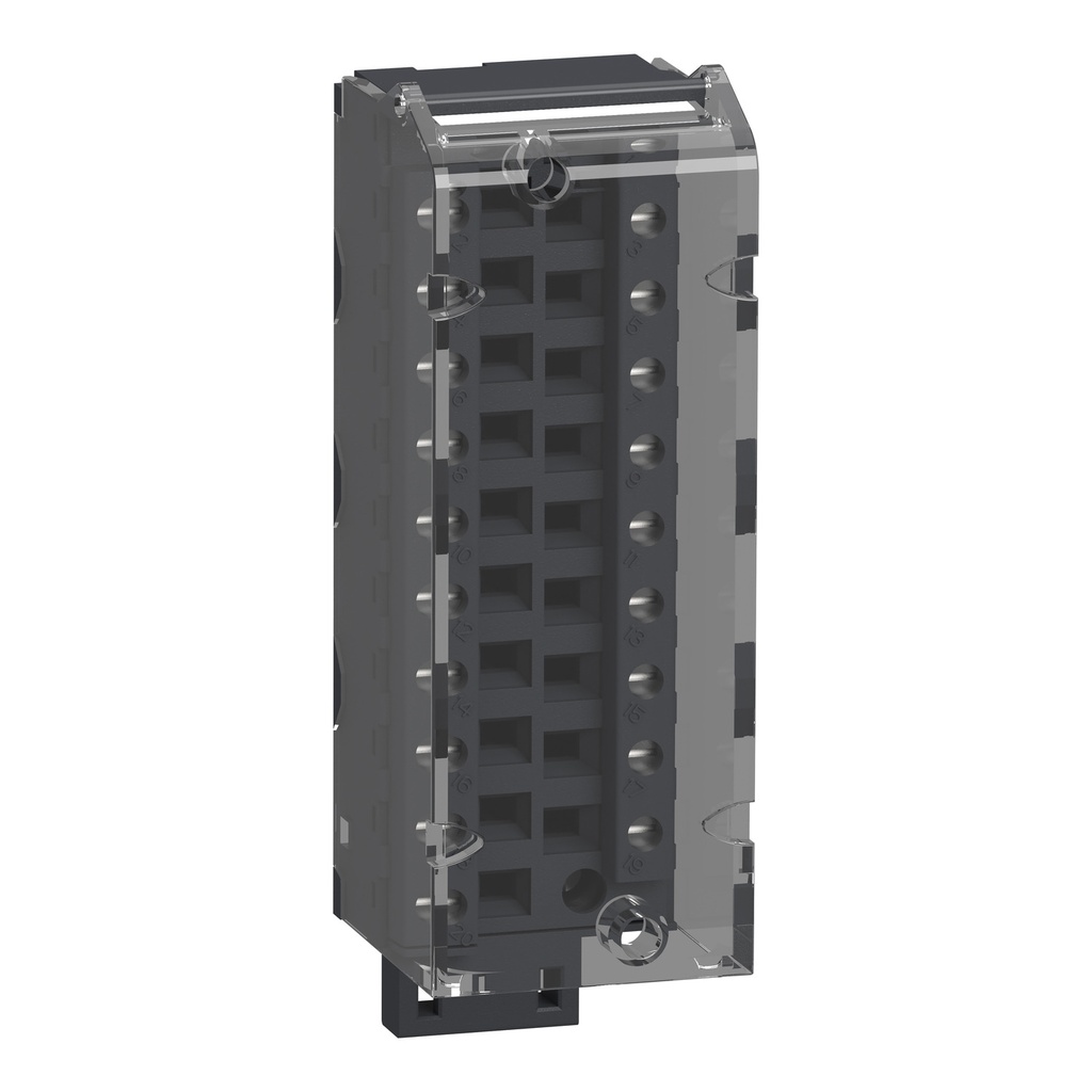 Bloque De Conexion M340 Terminal A Tornillo 20 Puntos Schneider