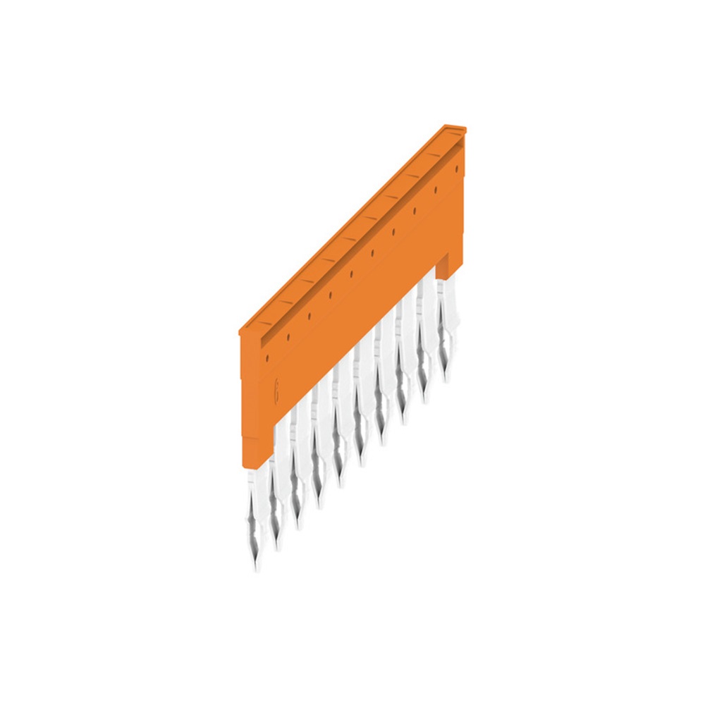 Puente 10 Polos P/Borna 6Mm 41A Naranja Weidmuller _2733970000