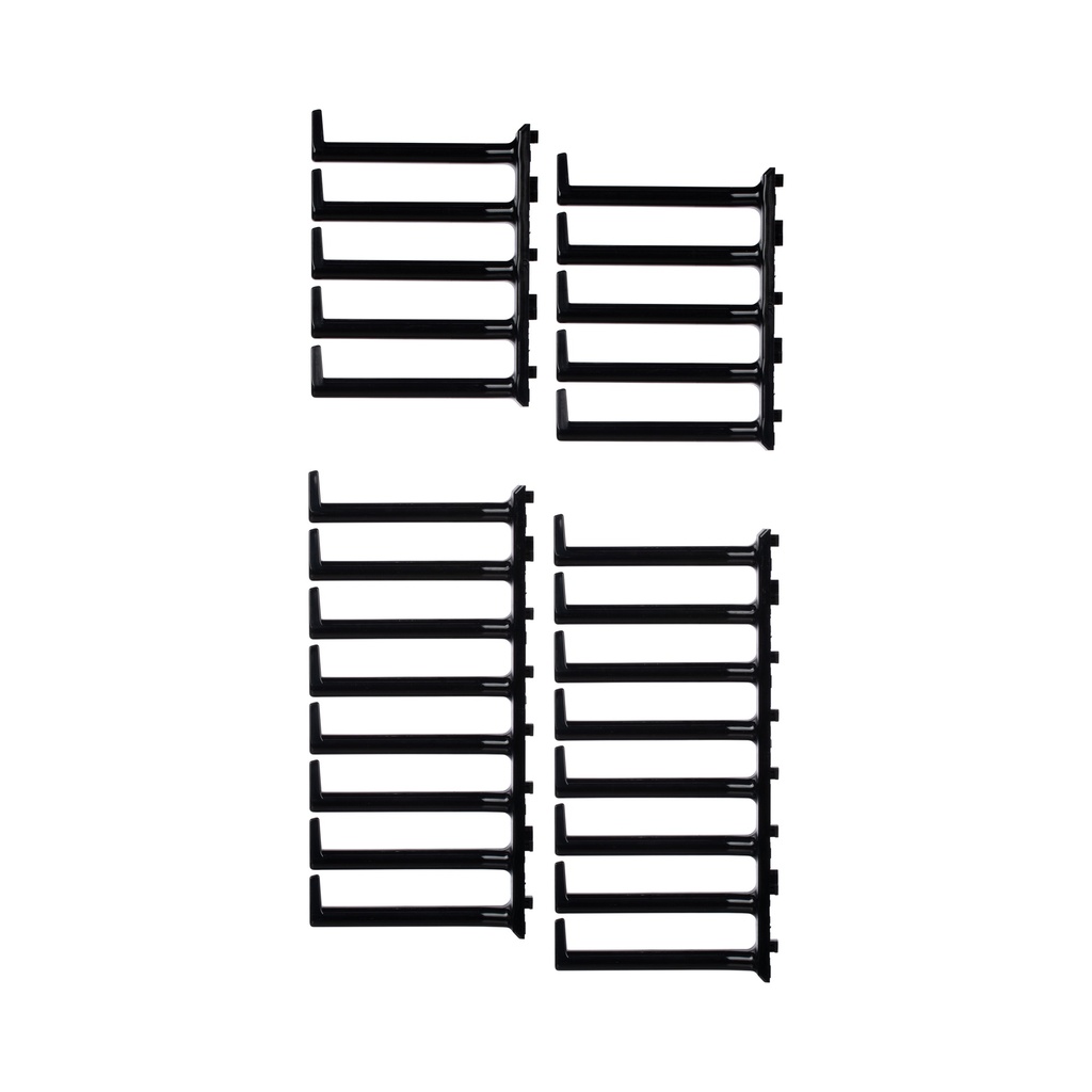 Organizador Vertical P/Gabinete 45Ru Flex Fusion Negro Panduit