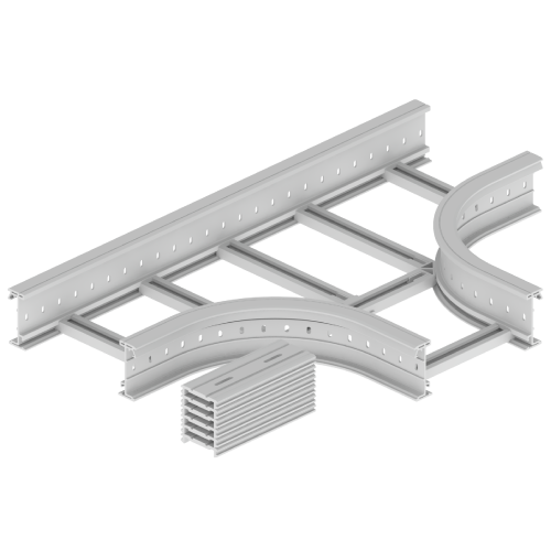 Te Horizontal Para Bandeja Portacable Escalera 135X400 Mm R600 Aislante U23X Unex