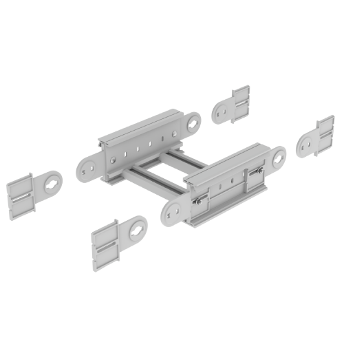 [67432-04] Cambio De Nivel Angulo Vertical Para Bandeja Portacable Escalera 135X40 Mm U23X Unex
