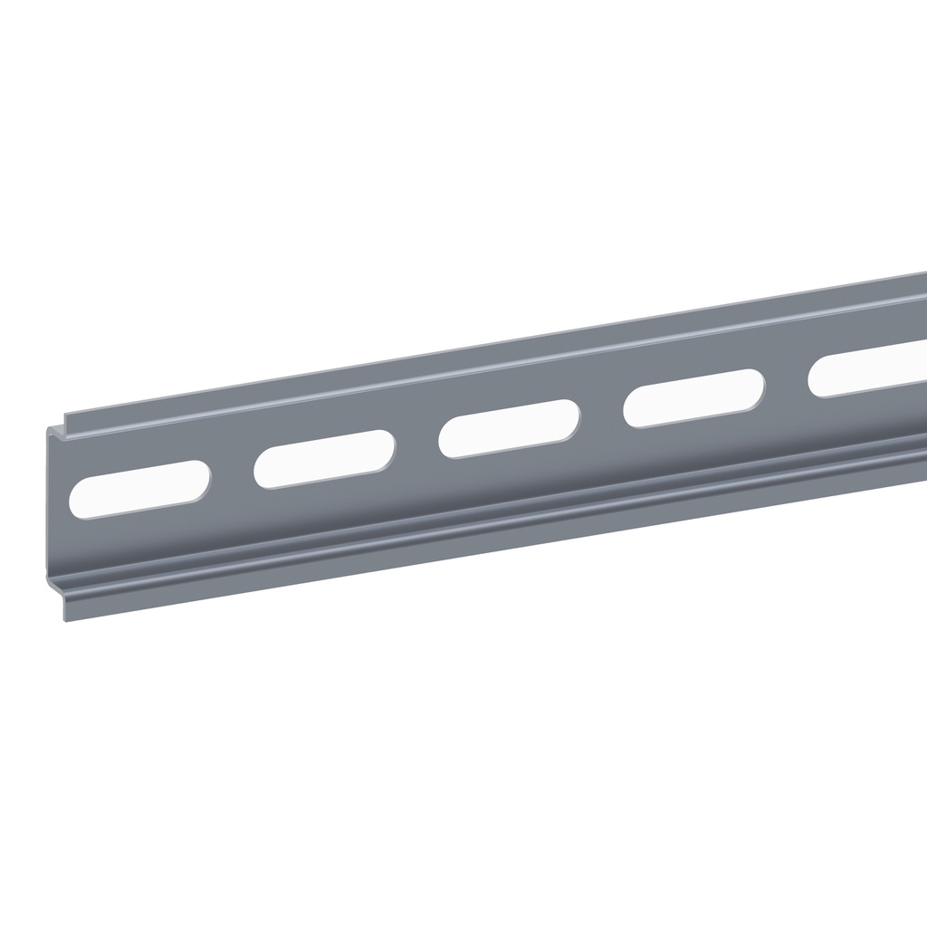 Perfil Riel Omega Acero Galvanizado 35X7.2Mm X 2Mts Schneider