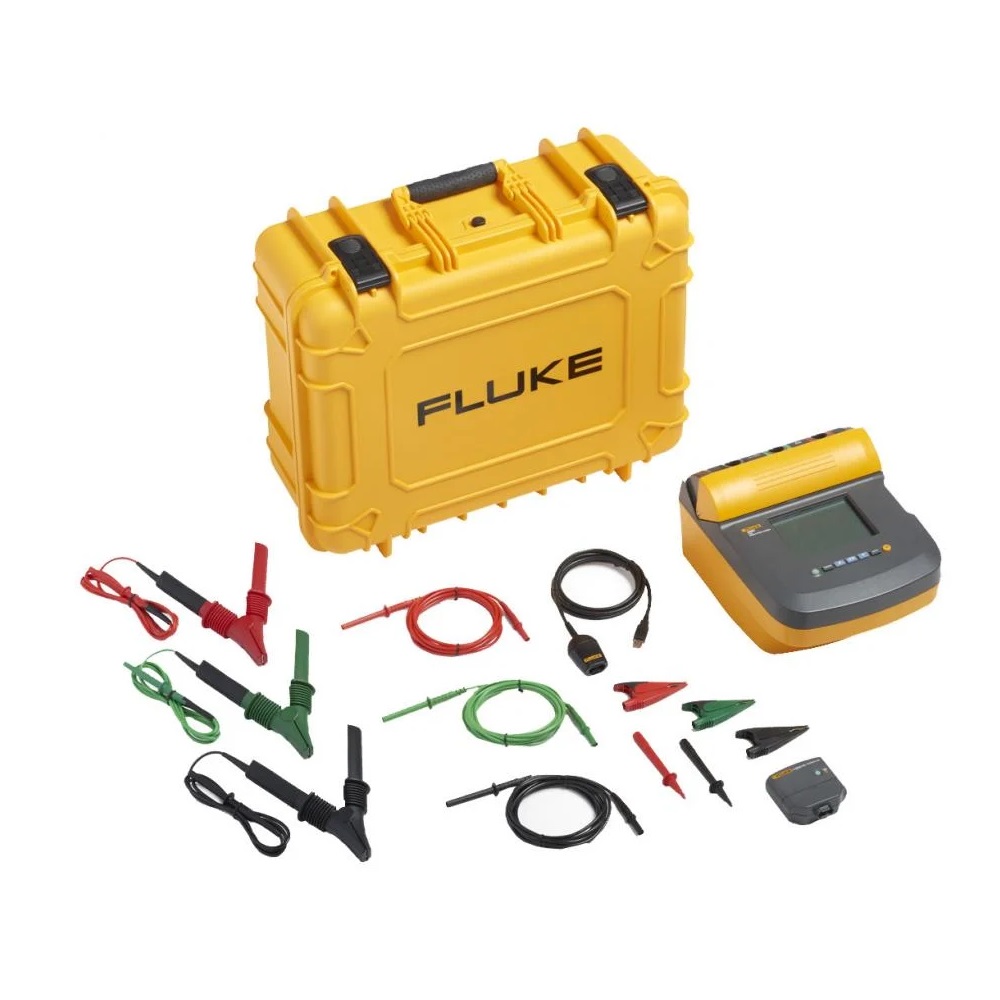 [FLUKE-1550C FC KIT] Kit De Medidor De Aislamiento Inteligente Megger Hasta 5Kv 5M? A 100G? Cat Iii 1000V Cat Iv 600V Pantalla Lcd Fluke 4977457