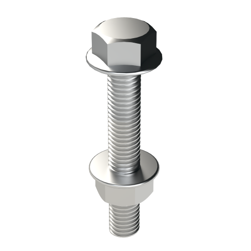 Tornillo Con Tuerca Din 6921 M8X50 En Aisi 316 Unex