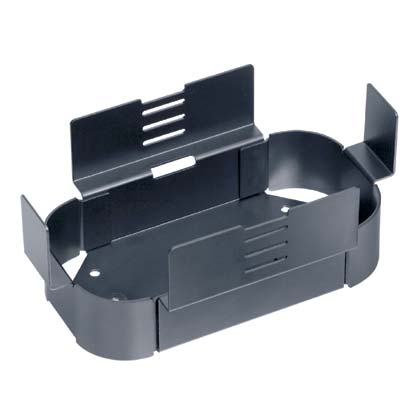 [FST6H4] Soporte Para Bandeja De Empalme De Fibra Hasta 4 Bandejas Fst6 Para Uso Con Gabinetes Fwme4 Y Fwme8 Negro Panduit