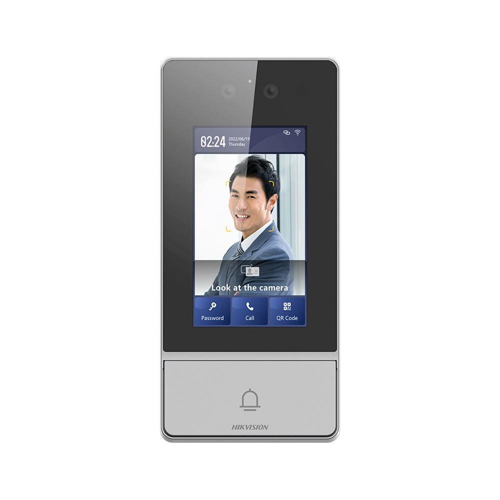 [DS-KV9503-WBE1] Videoportero Villa Ip Facial Pin Tarjeta Codigo Qr Bluetooth Ik08/Ip65 4.3 Pulgadas Poe 20000 Contactos Hikvision 305303711