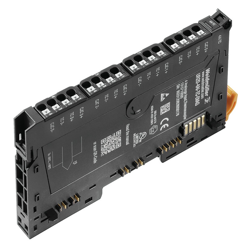 [UR20-4AI-TC-DIAG] Modulo 4 Entradas Analogas Temperatura 24Vdc 16-26 Awg Push In Weidmuller _1315710000