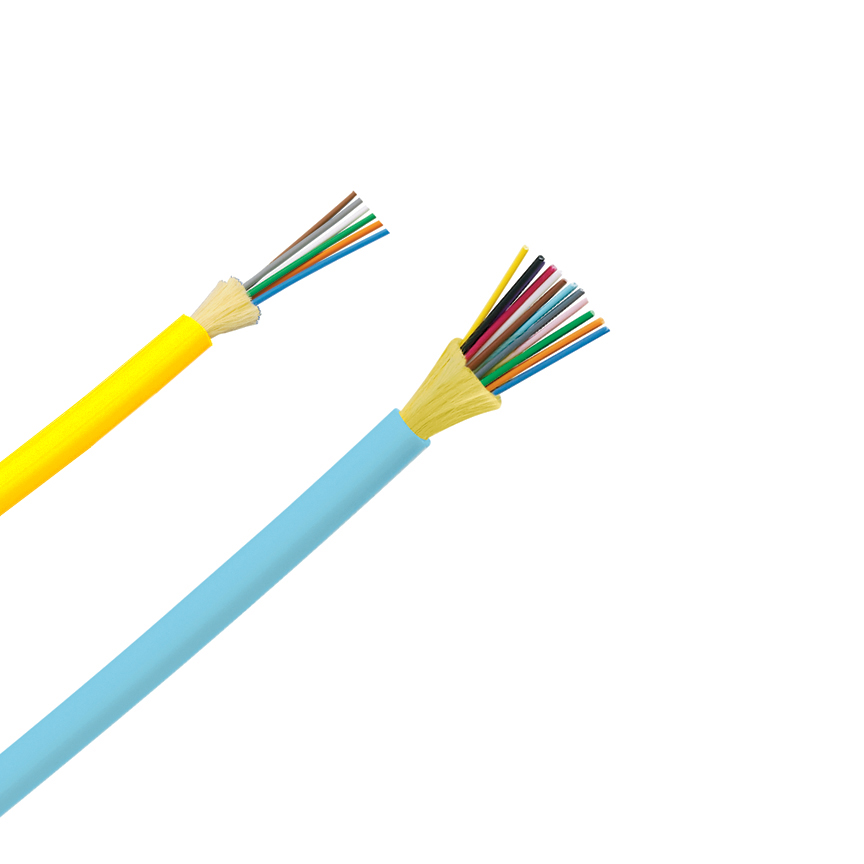 Fibra Optica Interior Multimodo 24 Hilos 50/125 Om4 Tight Buffer Lszh Aqua Panduit