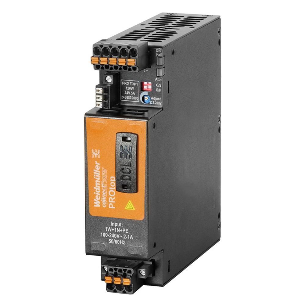 Fuente Pro Top1 5A Out 24Vdc 120W In 85-277V Ac/In 80-410V Dc Weidmuller _2466870000