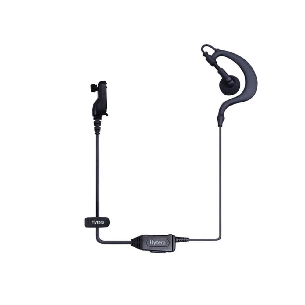 Auricular Manos Libres Tipo C Con Microfono Y Boton Ptt  Vox Para La Series Ap5/Bp5 Hytera Ehn35R-P Clinva