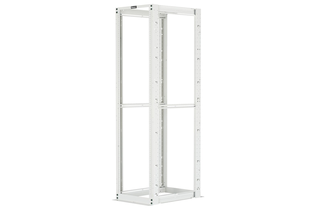 Rack 4 Postes 19Pulg 2134X591X767Mm 45U 2000Lb Capacidad Riel Cage Nut Blanco Panduit R4Pcnwh