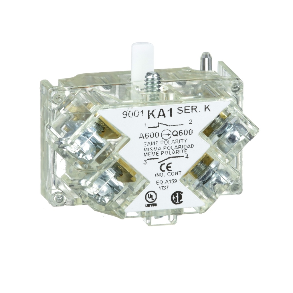 Bloque Contacto 30Mm 1Na Terminal Protegido Schneider