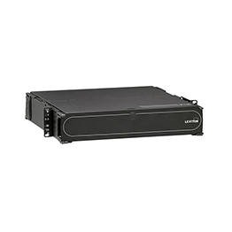 [5R2UM-S06] Bandeja De Fibra 2Ru Deslizable Para 6 Acoples Acero Calibre 16 Negro Leviton