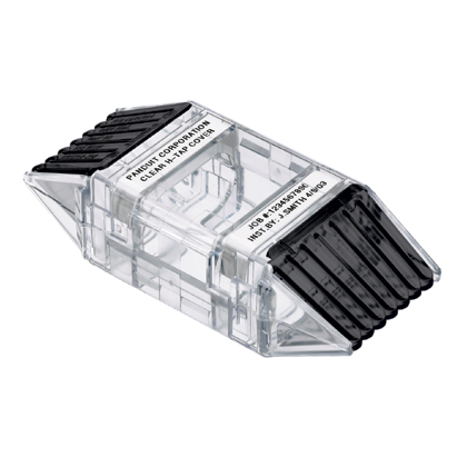 Cubierta Aislante Transparente P/Conector De Compresion Derivacion Htct250-2 Y Htct250-250 Panduit
