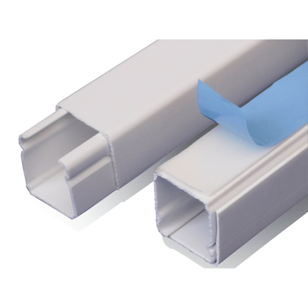 [DXN10191] Canaleta Pvc 40X40Mm Blanca Dexson X 2Mts Con Adhesivo Ip42 Schneider
