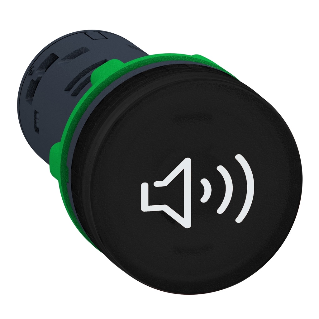 Zumbador 22Mm 80Db 24Vca/Cc Negro Nema 4X Schneider