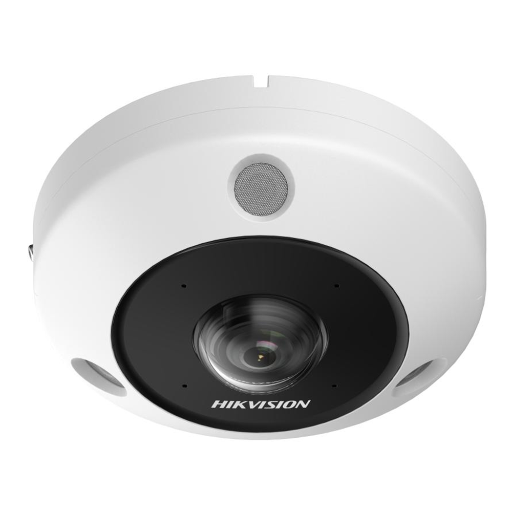 [DS-2CD6365G1-IVS(1.16mm)] Camara Fisheye 6Mp 360G F1.16Mm Dwdr Ir15M Mic-Altavos Inc Ip67 Ik10 Hikvision 311324116