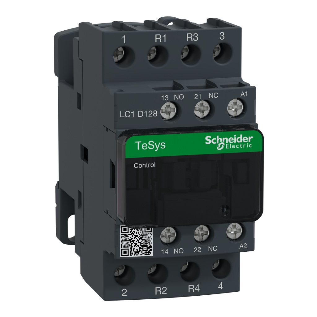 Contactor 4P 2Nc+2Na 25A 440Vac Ac-1 Bobina 220Vac 1Na+1Nc Schneider