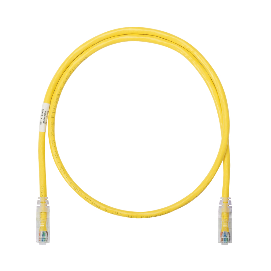 [NK6PC3YLY] Patch Cord Categoria 6 0.9 Mts 24 Awg Amarillo Netkey Panduit