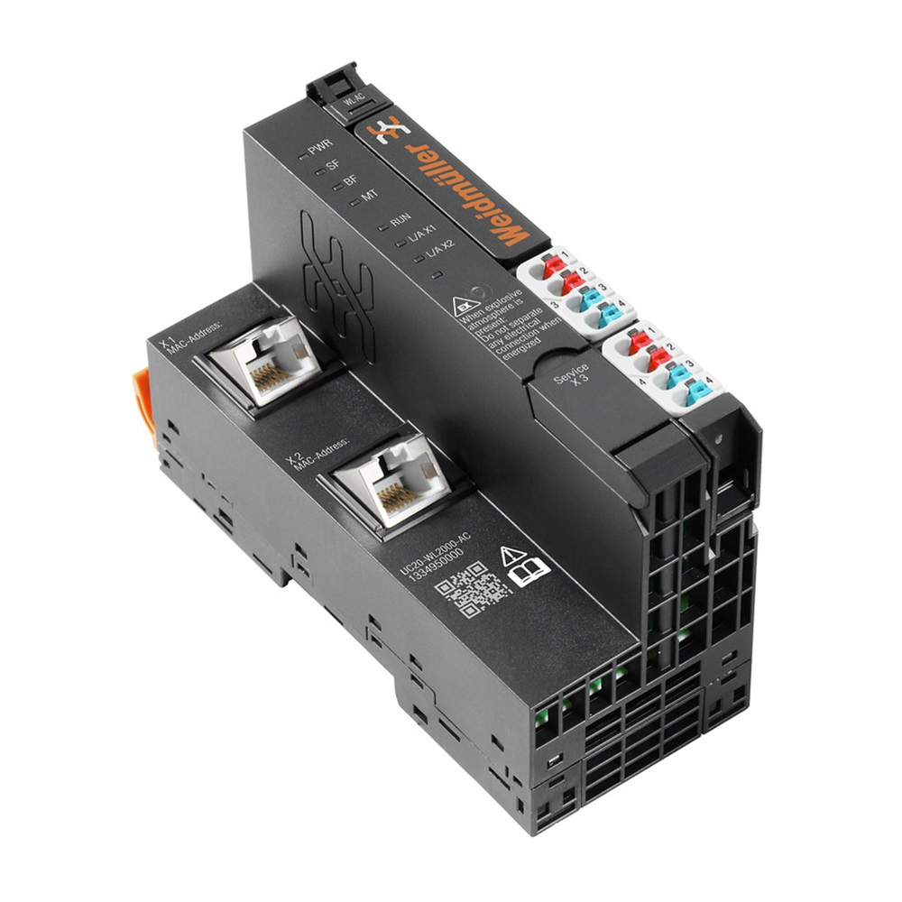 Controlador Iot Ethernet Usb 24Vdc 5A Pushin Ip20 Weidmuller _1334950000