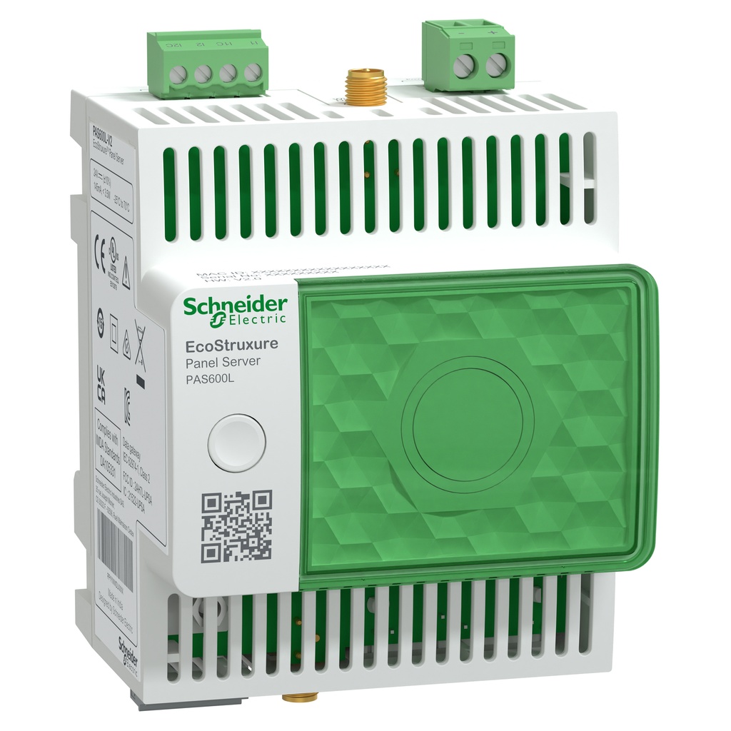 Servidor De Panel Ecostruxure Inalambrico Gateway Universal Modbus Tcp/Ip Rs485 2Xrj45 Concentrador 24Vdc Ip40 Schneider