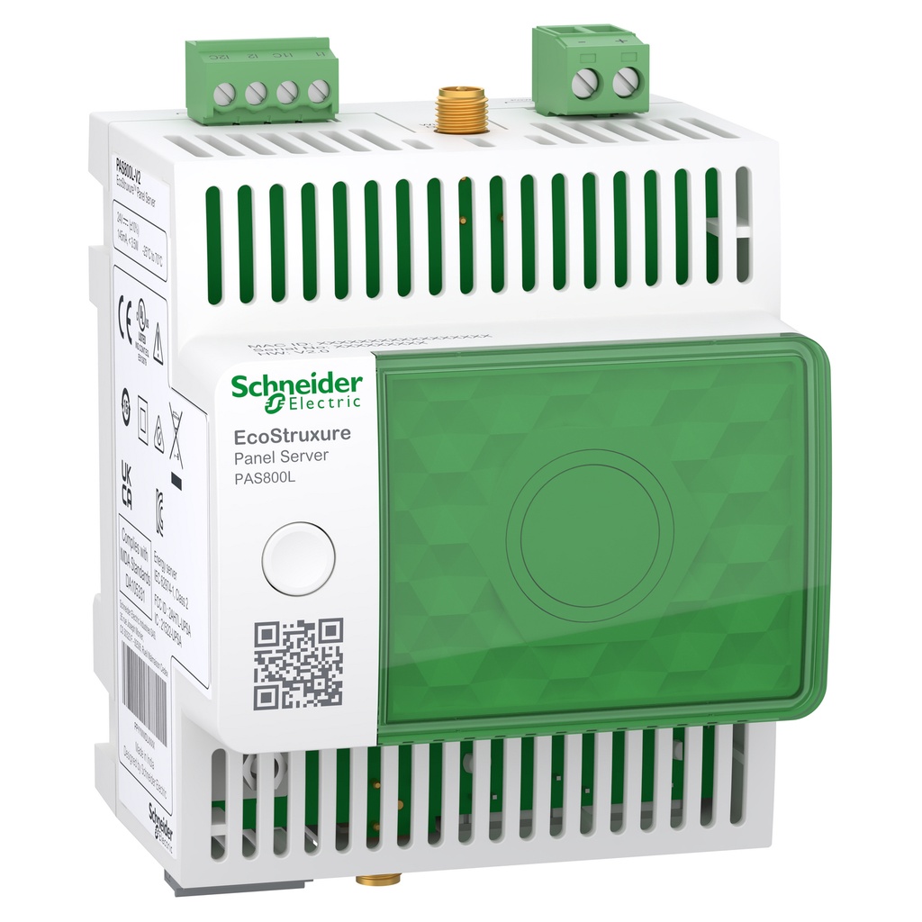 Servidor Ecostruxure Inalambrico Gateway/Servidor De Energia/Registrador De Datos 512Mb Modbus Tcp/Ip Rs485 2Xrj45 24Vdc Ip40 Schneider