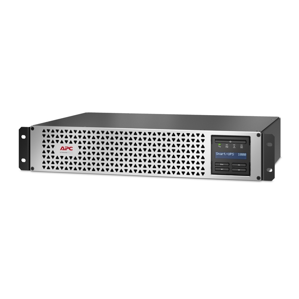[SMTL1000RM2UC] Ups Interactiva 1000Va/800W 2Ru Rack/Torre 120Vac 6 Tomas Nema 5-15R Autonomia 7 Minutos Full Carga Pantalla Lcd S Schneider Apc