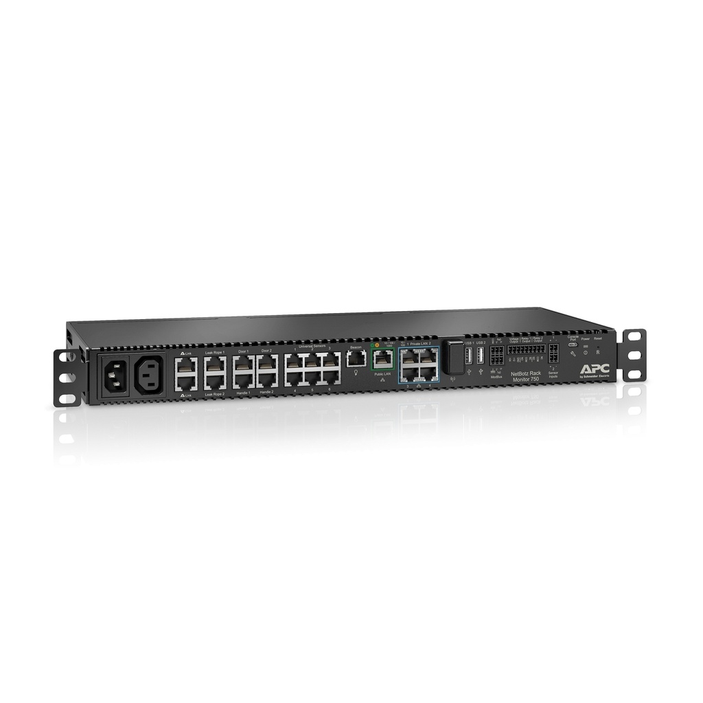 [NBRK0750] Monitor Para Rack Hasta 78 Sensores Universales Negro Rj45 100/1000 Base T Schneider Apc