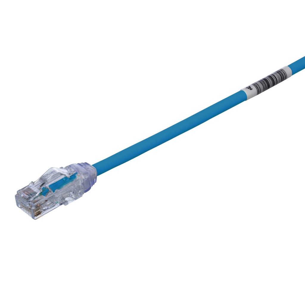 [UTP28X10BU] Patch Cord Categoria 6A 3Mts Azul Diametro Reducido 28 Awg Lszh Panduit