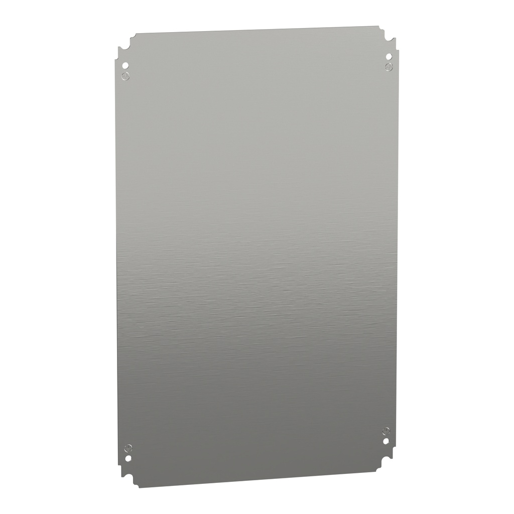 Nsymm64 Placa De Montaje Ciega 600X400Mm En Chapa De Acero Galvanizado Schneider