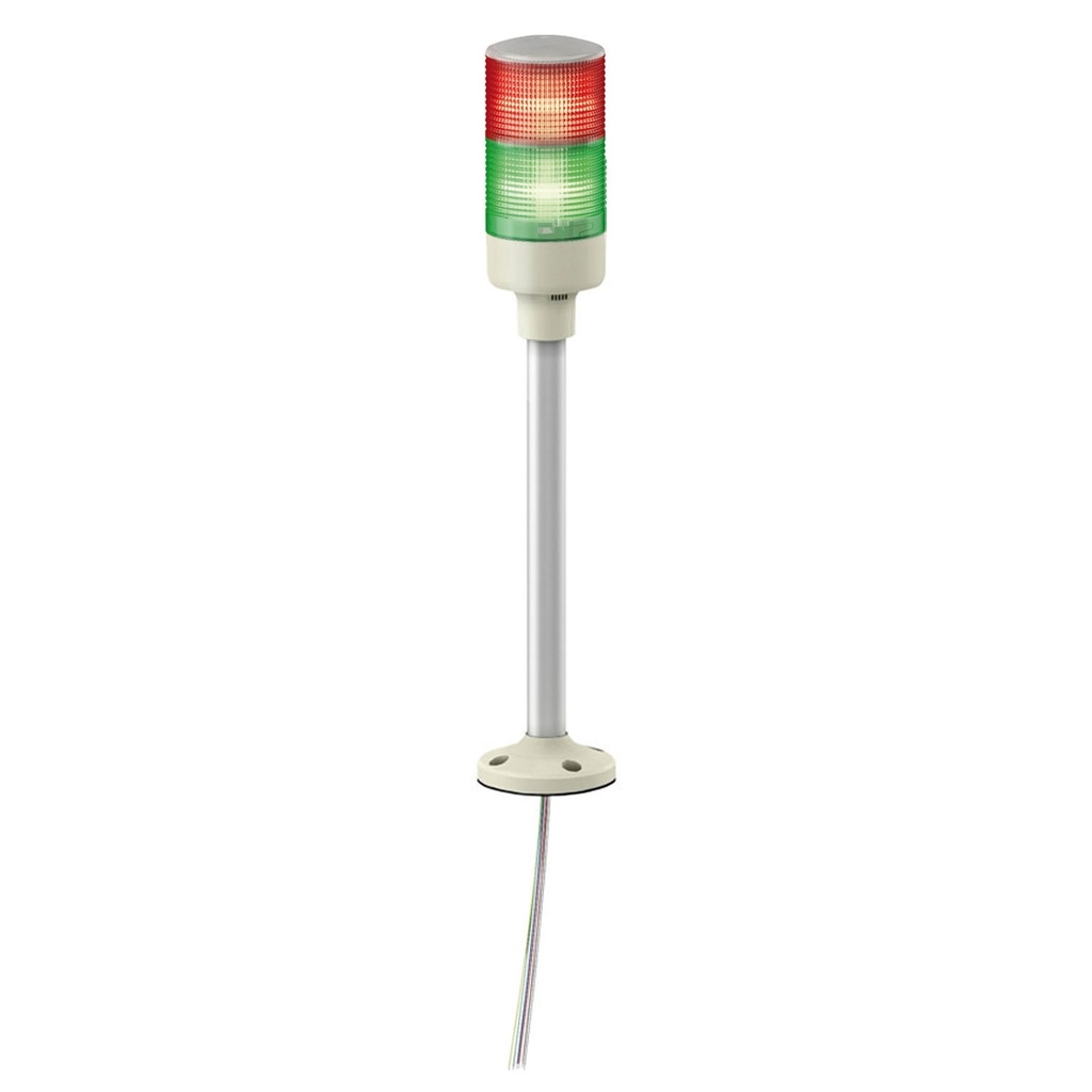 Baliza Monolitica 60Mm Rojo Verde Led 24Vac/Dc C/Tubo Ip53 Schneider