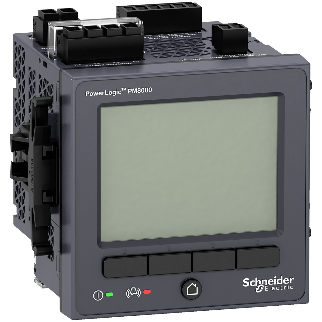 [METSEPM8240] Medidor De Energia Multifuncional 90-415Vac 110-415Vdc Doble Puerto Ethernet 63 Armonicos Memoria Interna 256Mb Schneider Metsepm8240