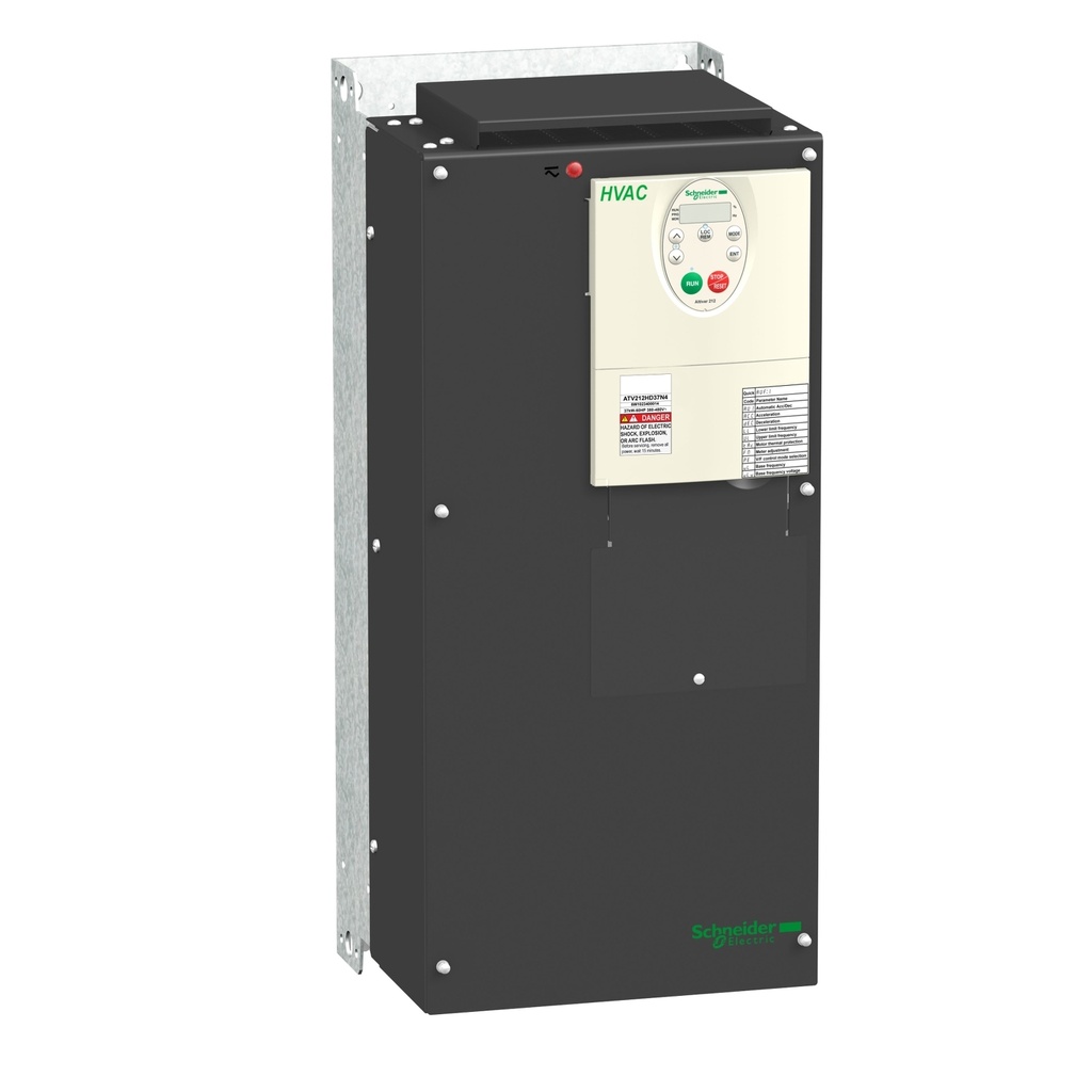 Variador Velocidad Atv212 3 Fases 45Kw/60Hp Alimentacion 380-480Vac Modbus Ip21 Schneider
