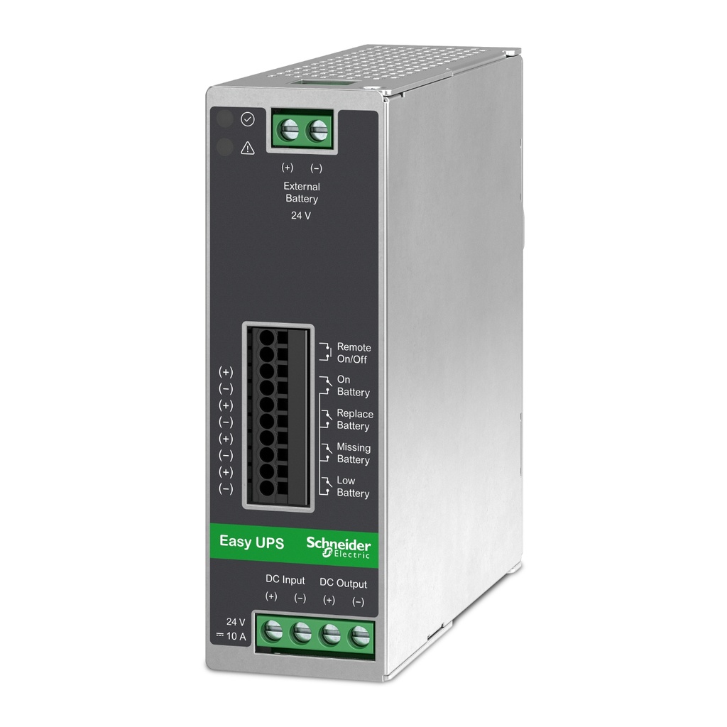 Ups Control Industrial Entrada 24Vdc 20A Salida 24Vdc 20A 480W Ip20 Montaje En Riel Din Easy Schneider