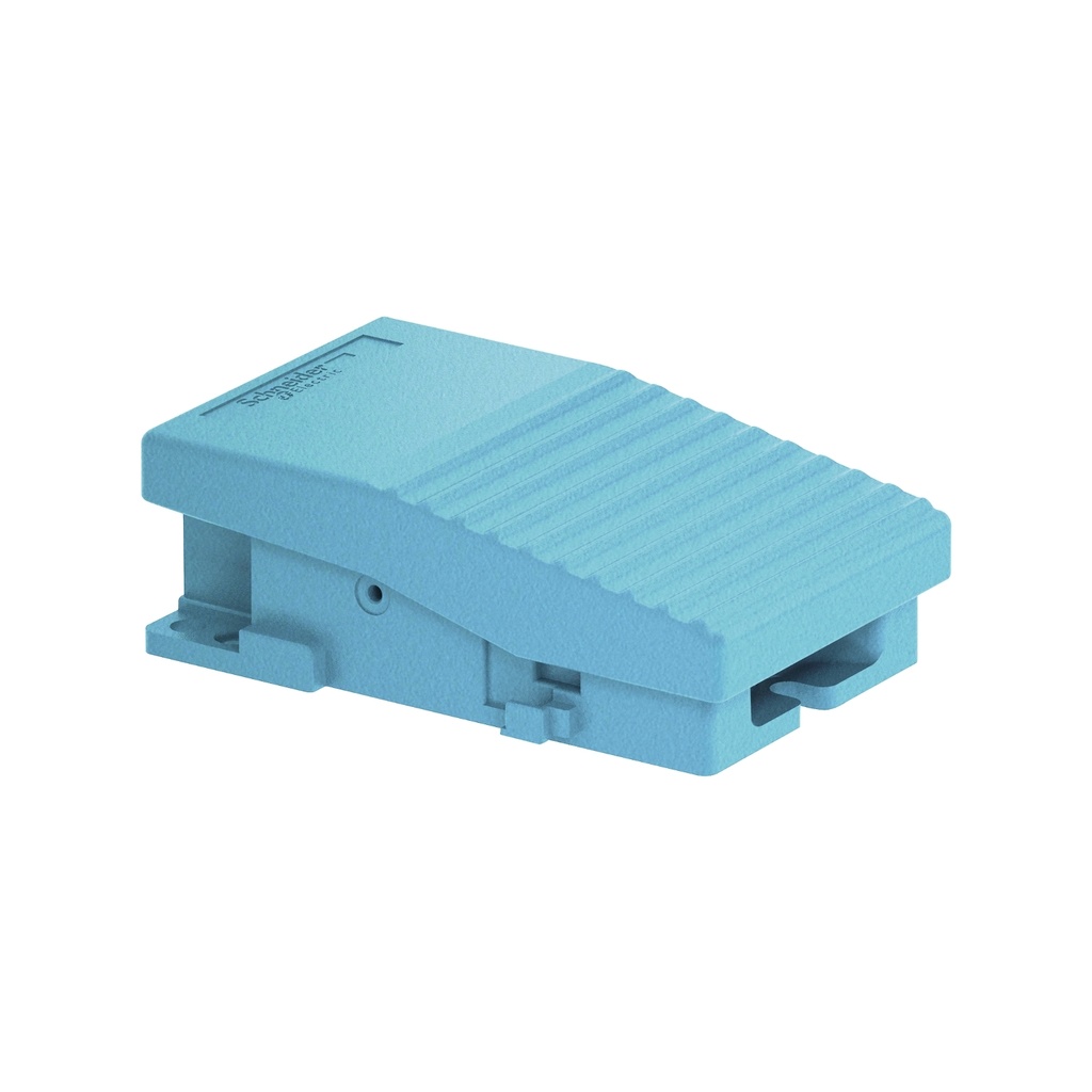 Interruptor De Pie Sencillo Sin Cubierta Metalico Azul 1Nc+1Na Schneider