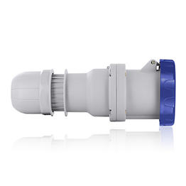 [W463-C9] Toma Aerea 63A 208/250V 3P+N+T 9H Azul Ip66 Iec60309 Leviton