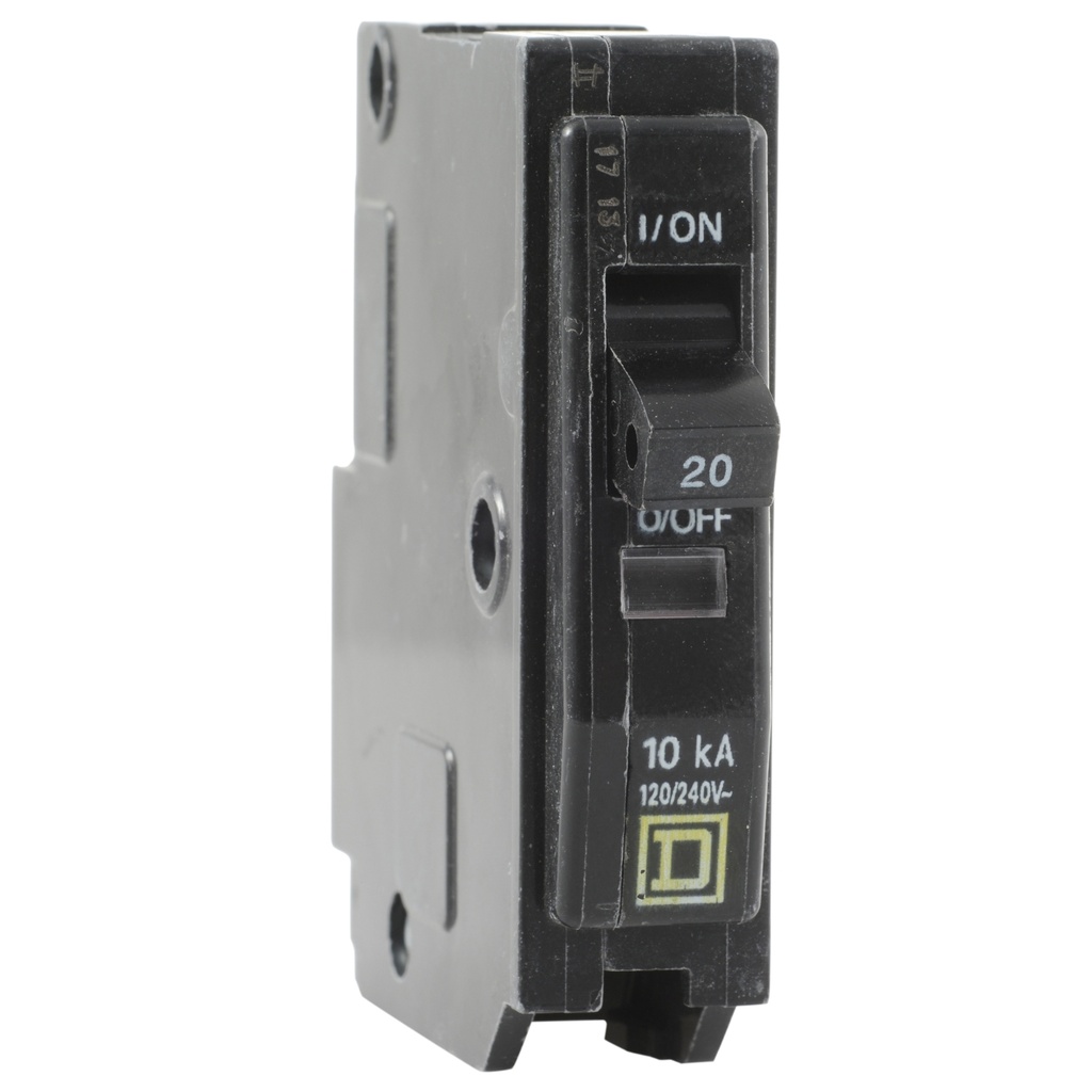 Interruptor 20A 1 Polos Encufable 10Ka A 120-240Vac Termomagnetico Schneider