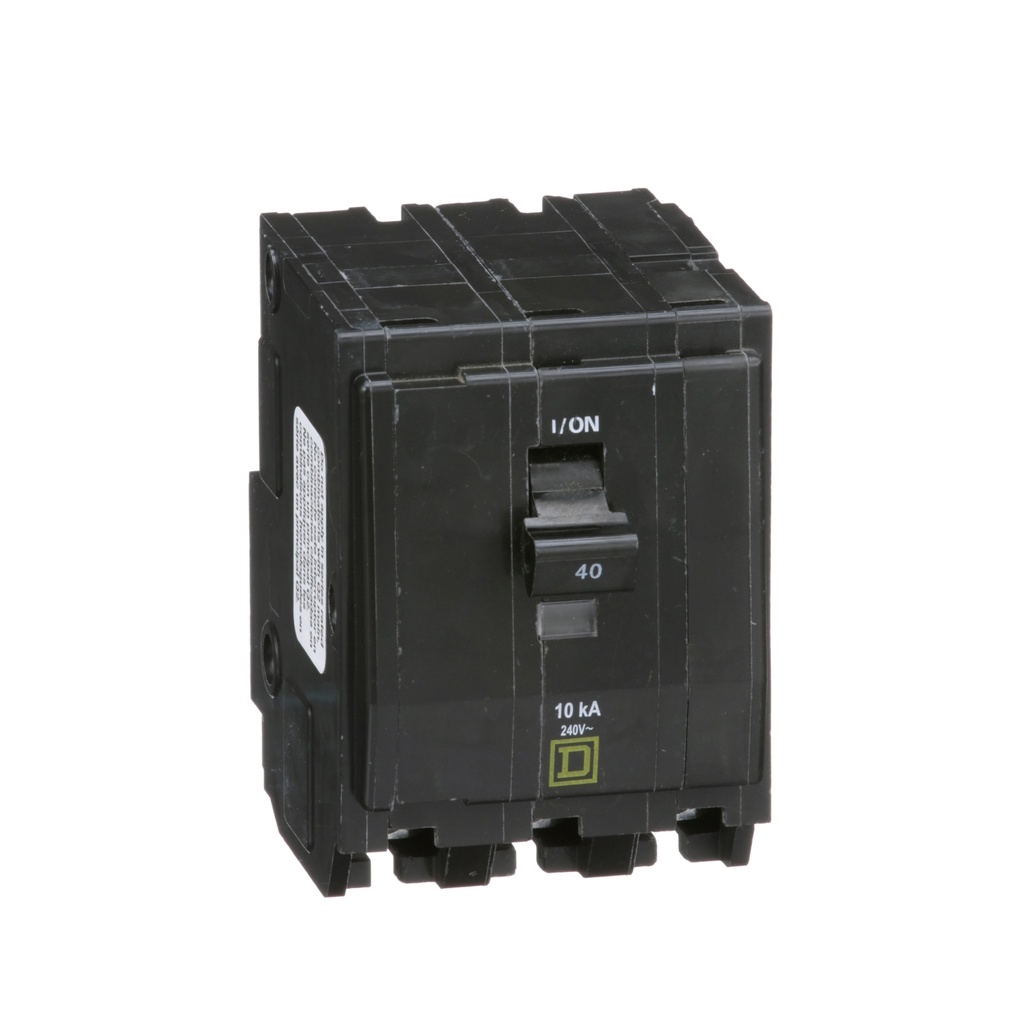 Interruptor 40A 3 Polos Encufable 10Ka A 120-240Vac Termomagnetico Schneider