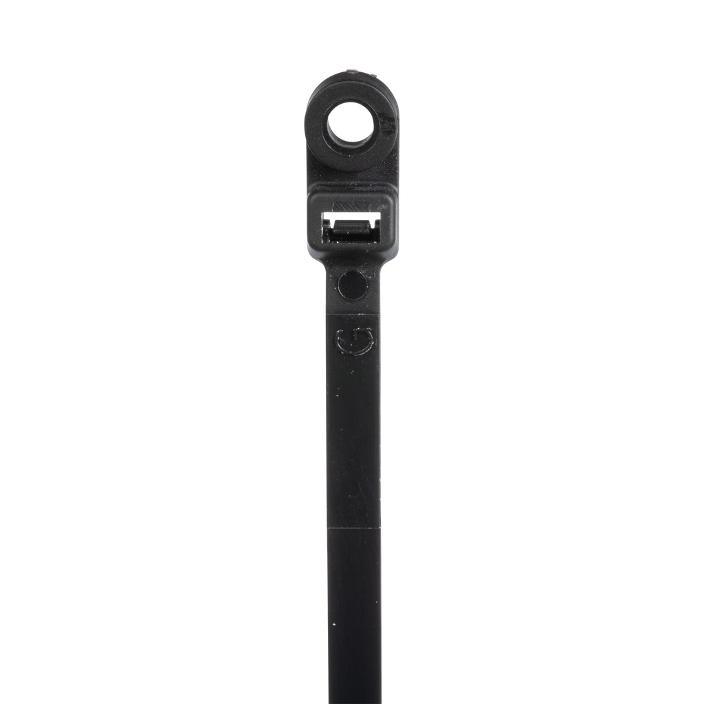 [SC15-120-S25-L0] Amarre Nylon 6.6 Negro 15"(380Mm)X0.3"(7.6Mm) C/Ojo P/Tornillo 1/4 Interior/Exterior X100 Und Stronghold Panduit
