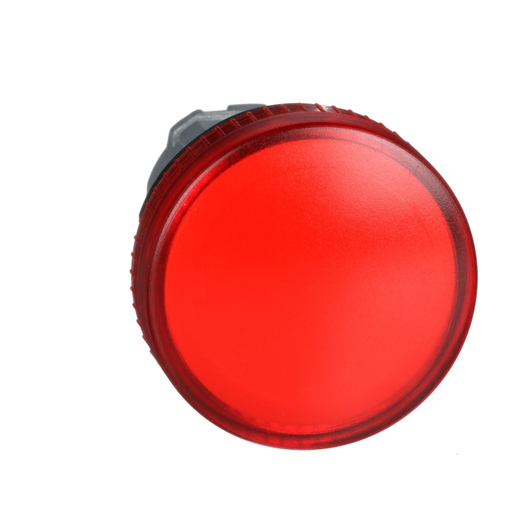 Cabeza P/Luz Piloto 22Mm Liso Rojo Xb4 Schneider