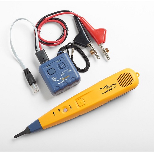 [PRO3000F60-KIT] Kit Generador/Amplificador De Tonos Analogico Hasta 16 Km Para Localizar Rastrear E Indentificar Pares De Cables En Redes De Voz Datos Video En Redes Inactivas Bloquea La Interferencia De Señal Con Sonda Filtro De 60Hz Pro3000F60 Fluke 4962074